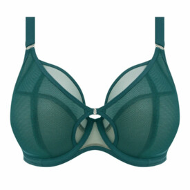 EL301202DAL Podprsenka ELOMI KINTAI UW PLUNGE BRA DEEP TEAL