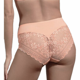 EM05151PEH Kalhotky EMPREINTE CASSIOPÉE HIGH RISE BRIEF PEACH