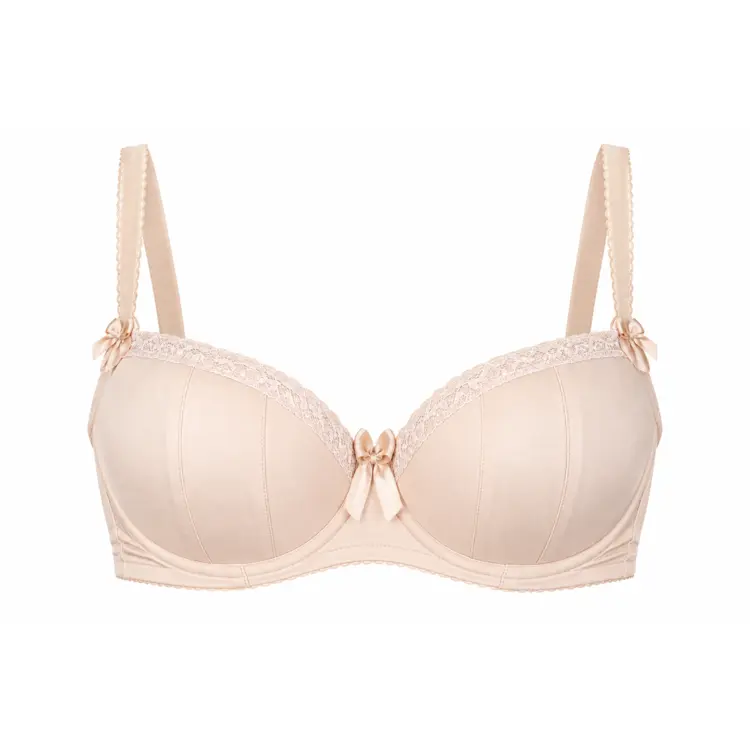 CX1012NUE_COMEXIM BASIC HALFCUP BRA NUDE