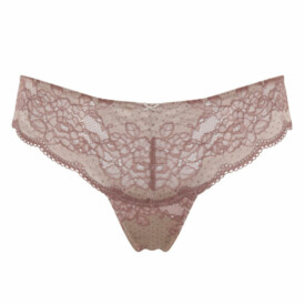 PA7259CBZ Kalhotky PANACHE CLARA THONG CHAMPAGNE BRONZE