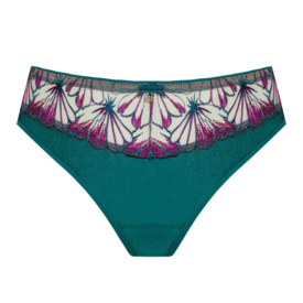 SAOLETM300TEL Kalhotky SAMANTA OLETTE M300 THONG TEAL