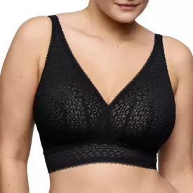 PD0163386ZWA_PRIMADONNA MONTARA BRALETTE NON WIRED BRA BLACK