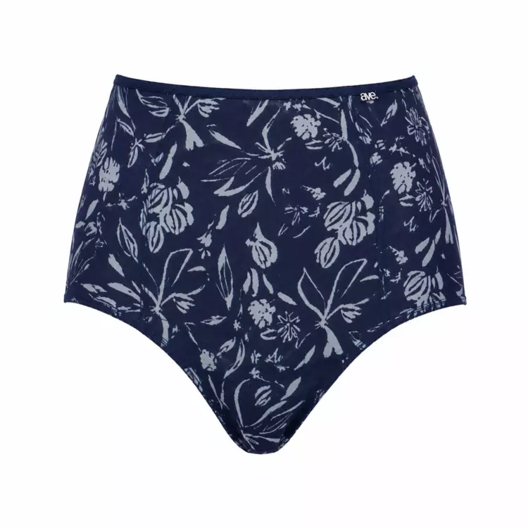 AV37018NAY_AVET HIGH WAIST BRIEF 37018 MARINO