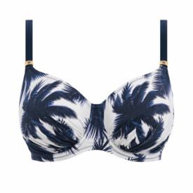 FS502301FRY Plavky vrchní díl FANTASIE CARMELITA AVENUE UW GATHERED FULL CUP BIKINI TOP FRENCH NAVY