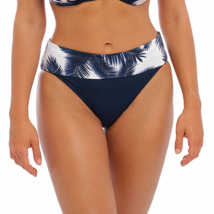 FS502377FRY Plavky spodní díl FANTASIE CARMELITA AVENUE FOLD BIKINI BRIEF FRENCH NAVY
