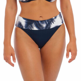 FS502377FRY Plavky spodní díl FANTASIE CARMELITA AVENUE FOLD BIKINI BRIEF FRENCH NAVY