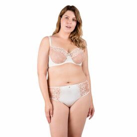 SAPERLAB400CRM Kalhotky SAMANTA PERLA B400 BRIEF CREAM