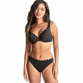 SW1786BLK Plavky spodní díl PANACHE SWIM SPIRIT CLASSIC BIKINI BOTTOMS BLACK