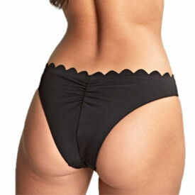 SW1789BLK Plavky spodní díl PANACHE SWIM SPIRIT BRAZILIAN BIKINI BOTTOMS BLACK