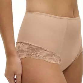 FL101852NAE_FANTASIE REFLECT HIGH WAIST BRIEF NATURAL BEIGE