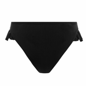 ES7288BLK Plavky spodní díl ELOMI SWIM PLAIN SAILING HIGH LEG BRIEF BLACK