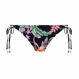 AS205375MIH Plavky spodní díl FREYA SWIM KAMALA BAY TIE SIDE BIKINI BRIEF MIDNIGHT