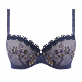 WE600206NIB Podprsenka WACOAL SAKURA UW BALCONY BRA NIGHT BLUE