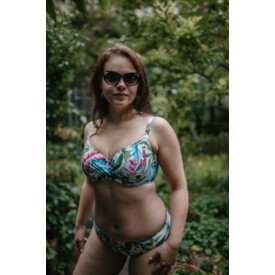 Plavky vrchní díl FANTASIE SWIM LANGKAWI UW FULLCUP BIKINI TOP LANGKAWI WHITE