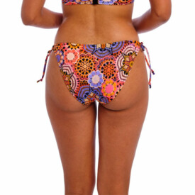 AS205675MUI Plavky spodní díl FANTASIE SWIM SANTIAGO NIGHTS TIE SIDE BIKINI BRIEF MULTI