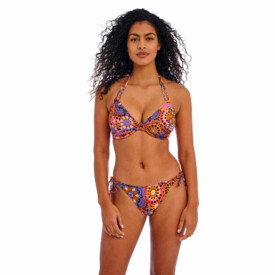 AS205675MUI Plavky spodní díl FANTASIE SWIM SANTIAGO NIGHTS TIE SIDE BIKINI BRIEF MULTI