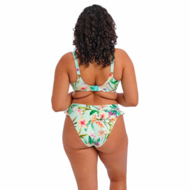 ES801885AQA Plavky spodní díl ELOMI SUNSHINE COVE HIGH LEG BIKINI BRIEF AQUA