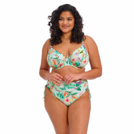 ES801873AQA Plavky spodní díl ELOMI SWIM SUNSHINE COVE ADJUSTABLE BIKINI BRIEF AQUA