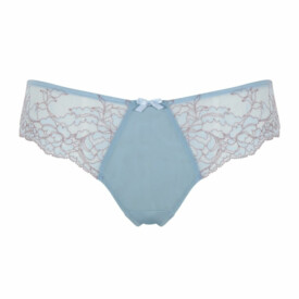 PA9392BAR Kalhotky PANACHE ANA BRAZILIAN BRIEF BLUE/ASH ROSE