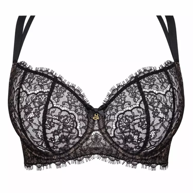 SALARAA145BLK Podprsenka SAMANTA LARA A145 SOFT HALF CUP BRA BLACK