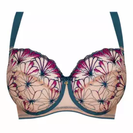 Podprsenka SAMANTA OLETTE A911 SOFT FULL CUP SIDE SUPPORT BRA TEAL