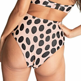 SW1765APT Plavky spodní díl PANACHE SWIM HIGH WAIST GATHER BIKINI BOTTOMS AMALFI PRINT