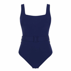 SW1750ANY Plavky jednodílné PANACHE SWIM AZZURRO SERENA SQUARE NECK SWIMSUIT AZZURRO NAVY