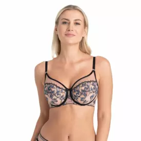SALAYLA143TAE Podprsenka SAMANTA LAYLA A143 SOFT HIGH APEX BRA TANZANITE