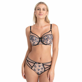 SALAYLA143TAE Podprsenka SAMANTA LAYLA A143 SOFT HIGH APEX BRA TANZANITE