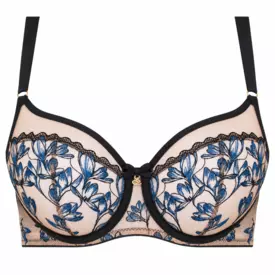 Podprsenka SAMANTA LAYLA A143 SOFT HIGH APEX BRA TANZANITE
