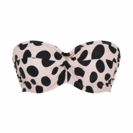 SW1763APT Plavky vrchní díl PANACHE SWIM AMALFI ELLA BANDEAU BIKINI TOP AMALFI PRINT