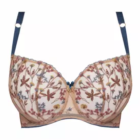 Podprsenka SAMANTA ELLIE A145 SOFT HALF CUP NOUGAT