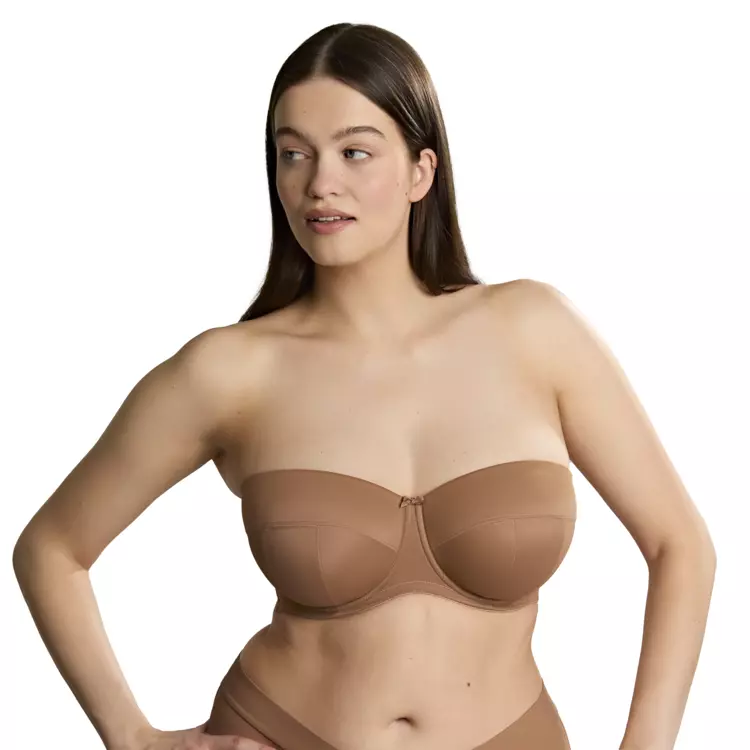 SC9670CAL_SCULPTRESSE DANA STRAPLESS BRA CARAMEL