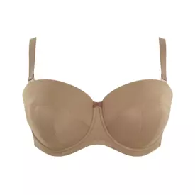 SC9670CAL_SCULPTRESSE DANA STRAPLESS BRA CARAMEL