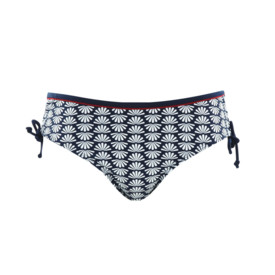 Plavky spodní díl PANACHE SWIM MILANO DRAWSIDE PANTS NAVY PRINT