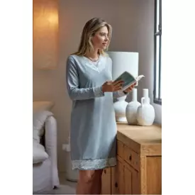 JA1060201GRY_JANIRA ANGIE 60201 NIGHTDRESS M/L GREY