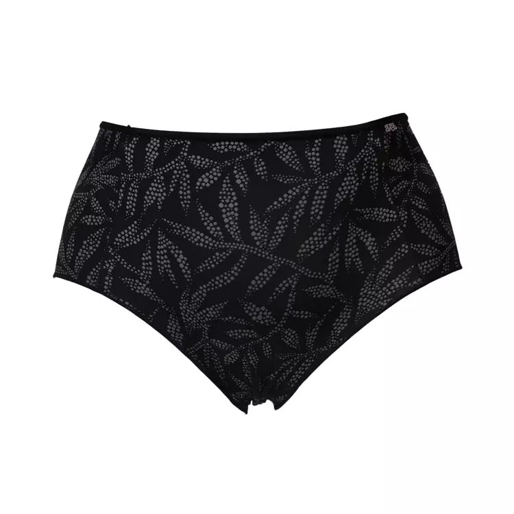 AV37046BLK_AVET MAXI HIGH WAISTED PANTIES 37046 BLACK