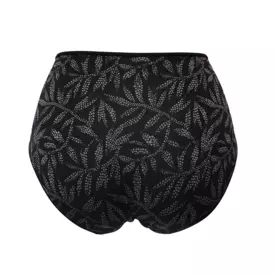 AV37046BLK_AVET MAXI HIGH WAISTED PANTIES 37046 BLACK