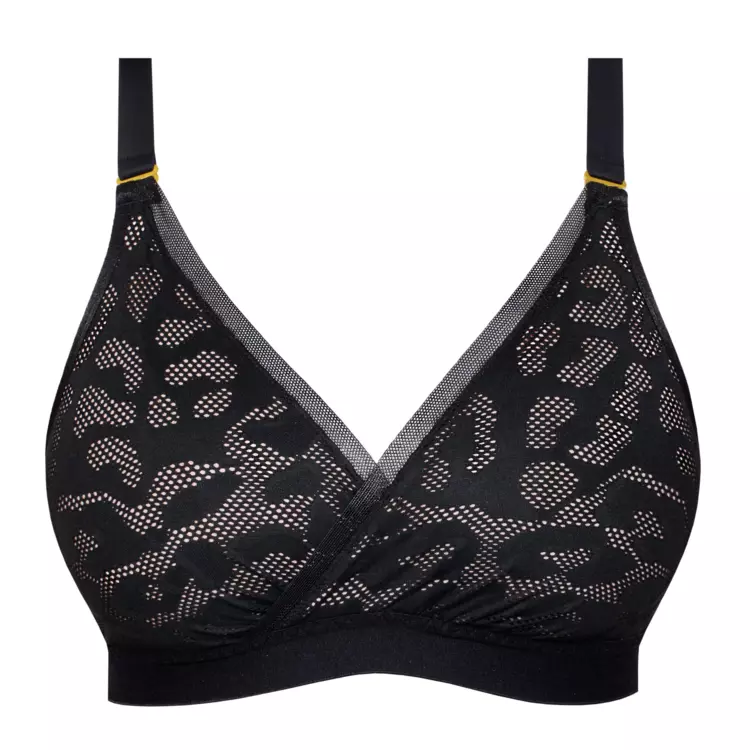 SAALEXA520BLK Podprsenka SAMANTA ALEX SOFT HIGH APEX WIRELESS BRA BLACK