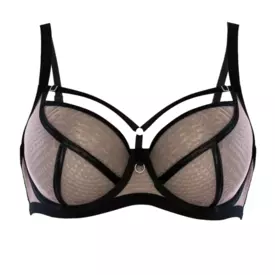 ME19064CZA Podprsenka MEDIOLANO NAKED 19064 SOFT PLUNGE BRA CZARNY