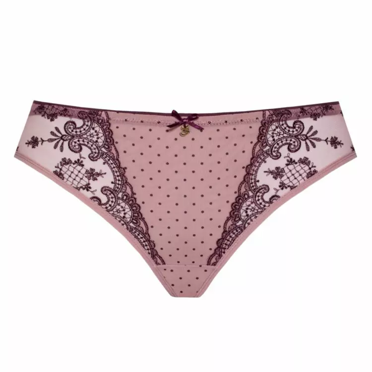 SACARMM300HER Kalhotky SAMANTA CARMEN M300 THONG HEATHER