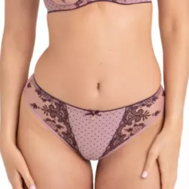 SACARMM300HER Kalhotky SAMANTA CARMEN M300 THONG HEATHER