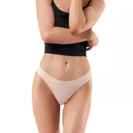 Kalhotky JULIMEX SIMPLE STRING FIGI NUDE