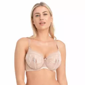 SASAVAA143CAO Podprsenka SAMANTA SAVANA A143 SOFT HIGH APEX BRA CAPPUCINO