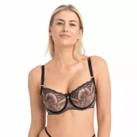 SAPEPA142TAO Podprsenka SAMANTA PEPPER A142 SOFT HALF CUP BRA TATTOO