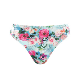 Plavky spodní díl PANACHE SWIM ALANIS GATHER PANTS BLUE/FLORAL