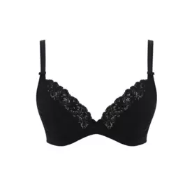 PA7286ABLK_PANACHE ENVY PLUNGE BRA BLACK