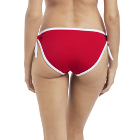 Plavky spodní díl FREYA SWIM PAINT THE TOWN BIKINI BRIEF TIE SIDE RED