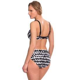 Plavky spodní díl PANACHE SWIM LEILA MIDI PANTS IKAT ZIGZAG