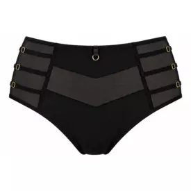 Kalhotky MEDIOLANO NAKED 19064 WYSOKIE BLACK/CZARNY